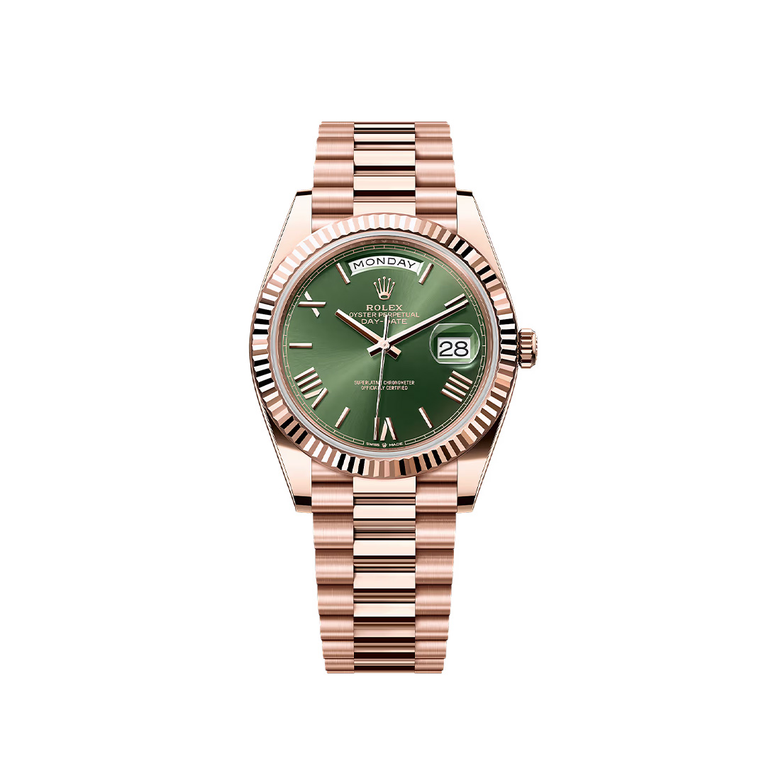 Rolex Day-Date 40mm with the Olive Green dial