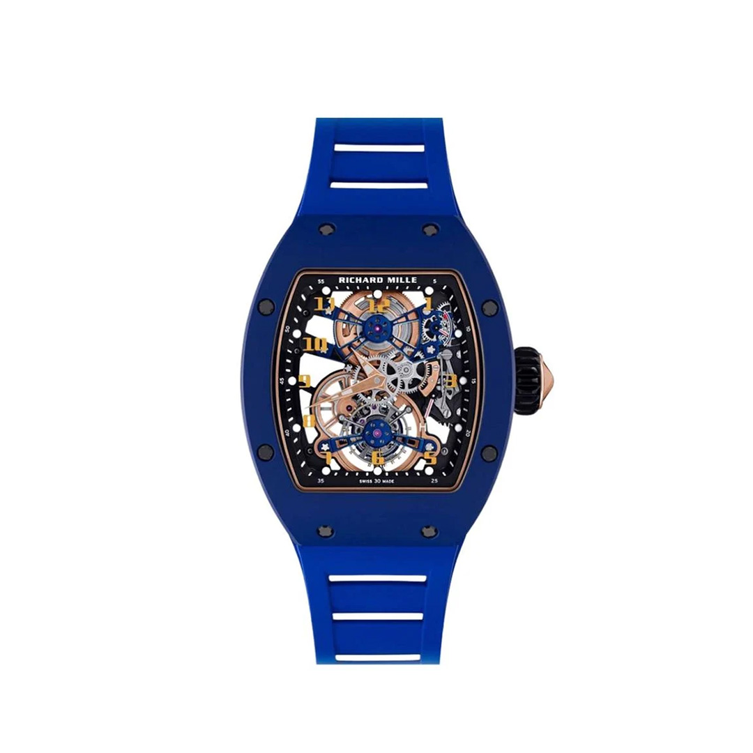 Richard Mille Tourbillon in Blue TZP Ceramic