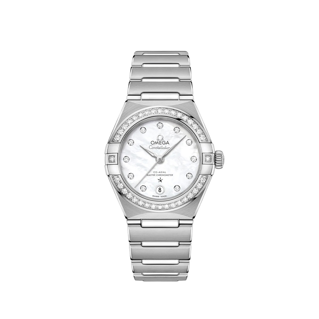 Omega Constellation MOP White Diamond 29mm
