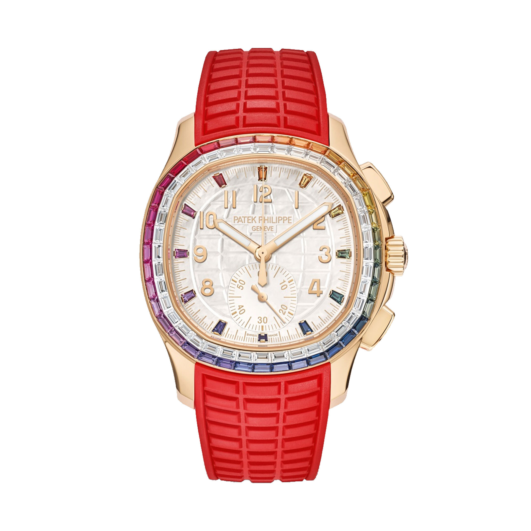 Patek Philippe Aquanaut Rainbow Baguette