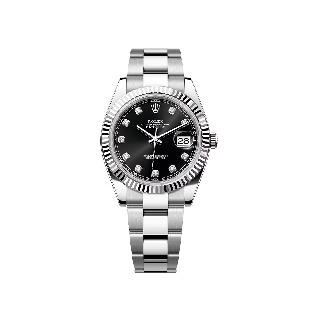 Rolex Datejust Black Fluted 41mm