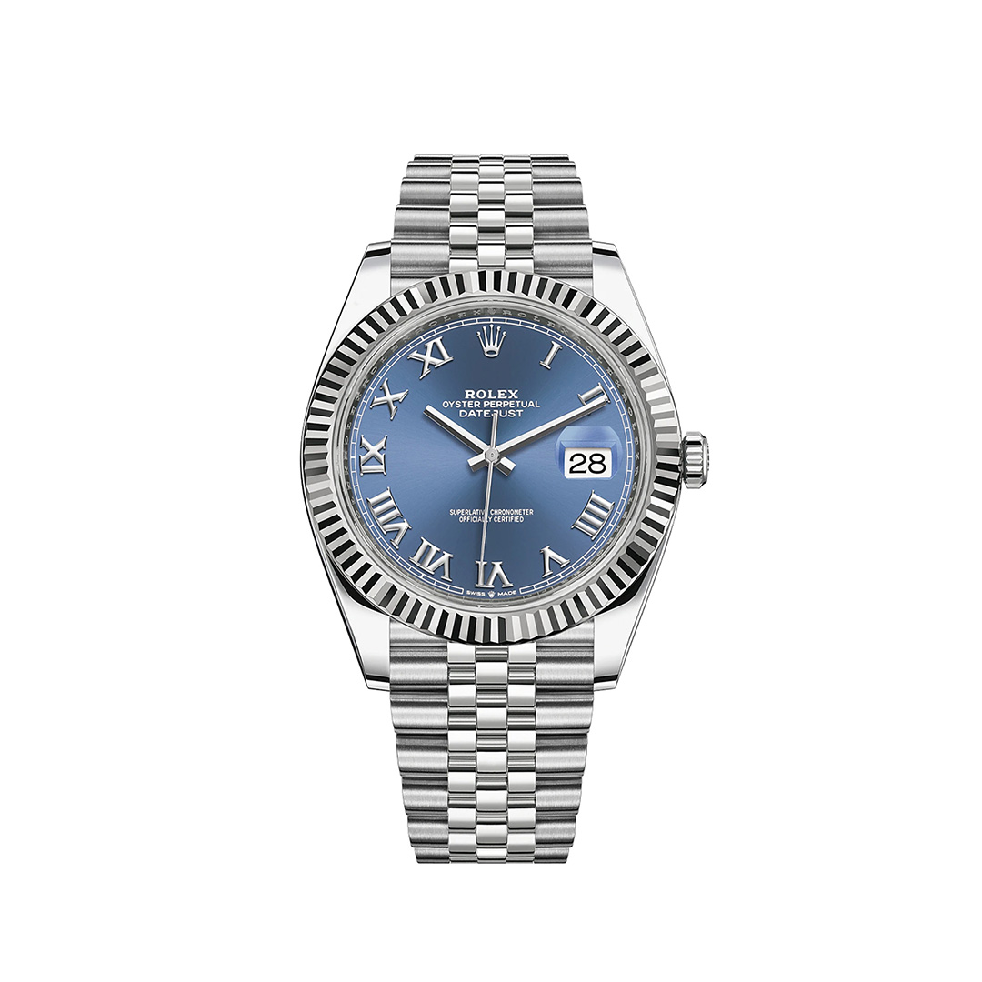 Rolex Datejust Blue Roman 41mm