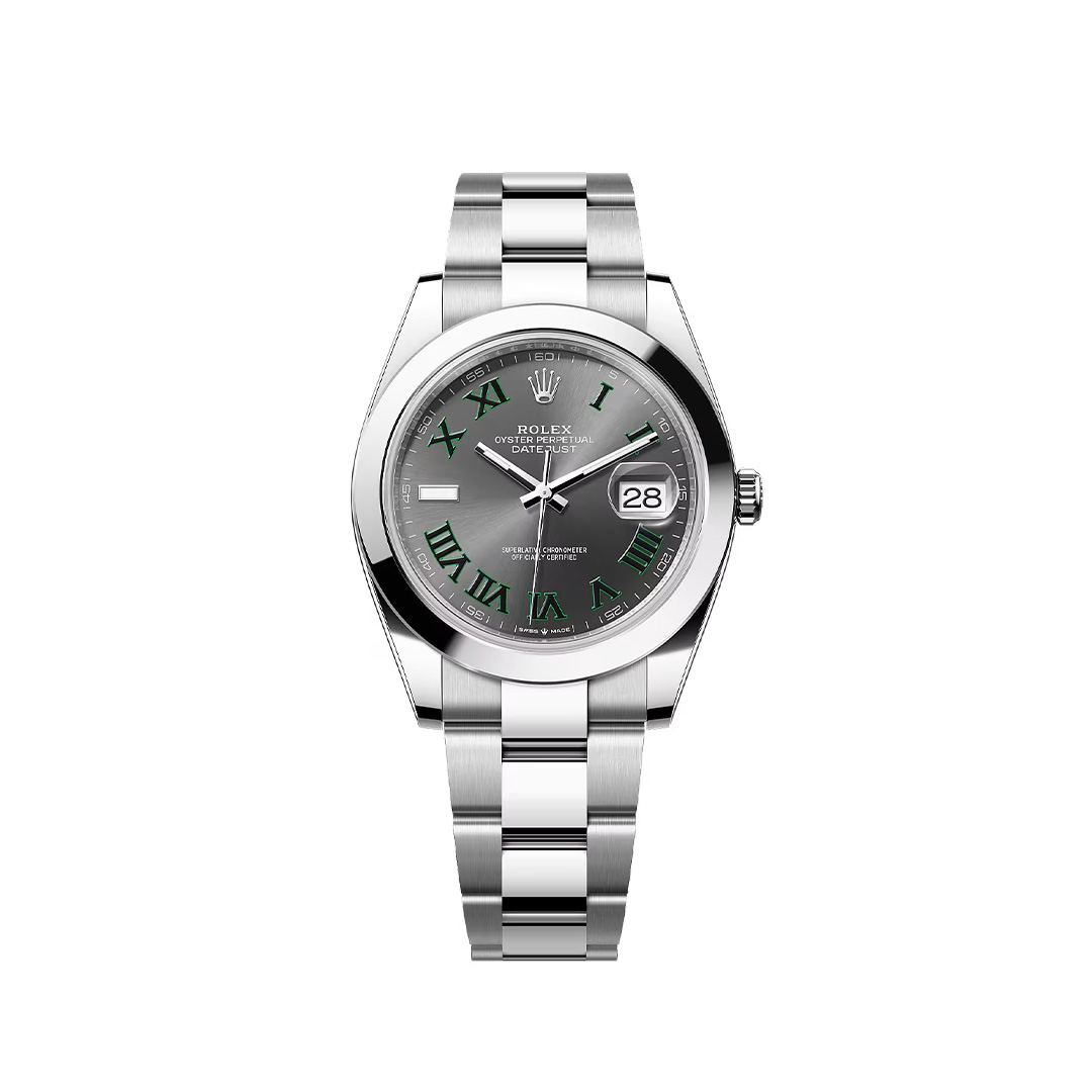 Rolex Datejust Grey Roman 41mm