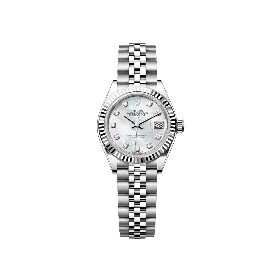 Rolex DJ MOP White 28mm JUB