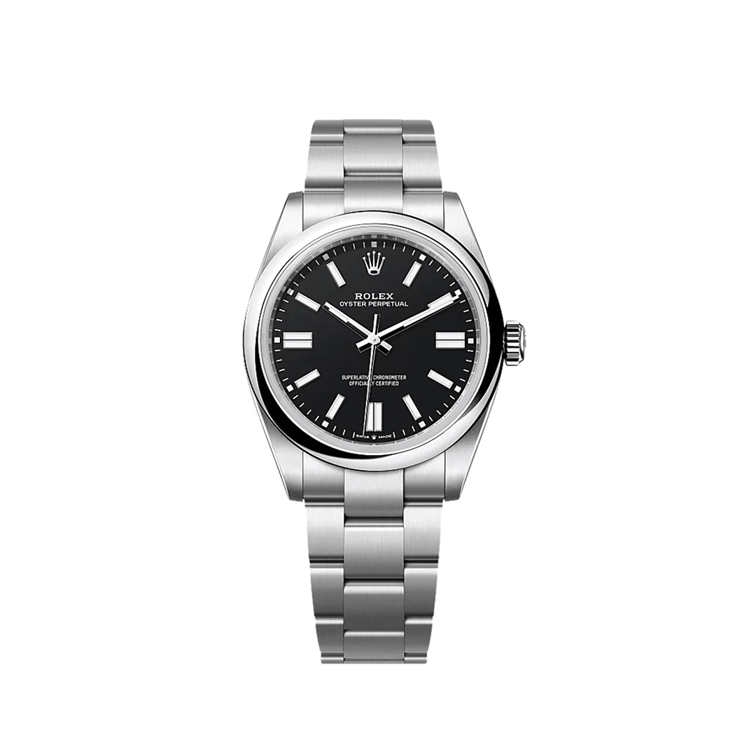 Rolex Oyster Perpetual Black 41mm